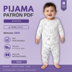 Pijama Para Bebé Unisex - 8040