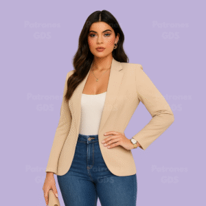 Blazer cuello sastre 1032