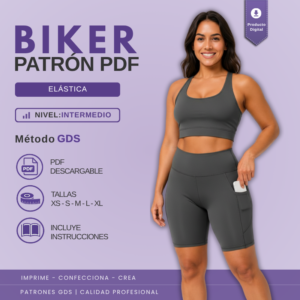 Biker para mujer 4135
