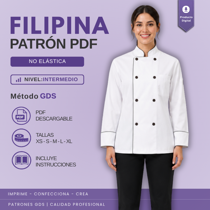 Filipina de cocina Mujer - 2033