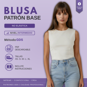 Base Para Blusa - NO ELÁSTICA