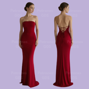 Vestido Strapless 3062
