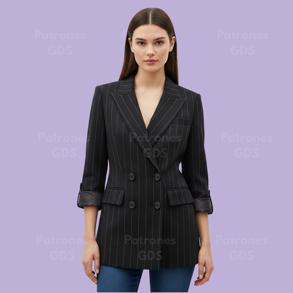 Blazer Femenino Cruzado -1024