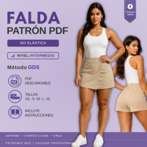 Falda Short para Mujer