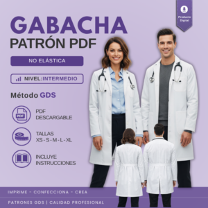 Gabacha Médica Unisex - 1047