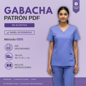Gabacha Scrub Mujer - 6087