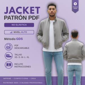 Jacket Cuello Mao 6046