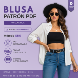 Blusa camisera oversize juvenil - 2145