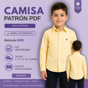 Camisa clásica infantil - 7069