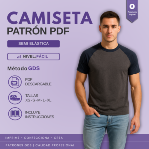 Camiseta Manga corta Ranglan - 7157