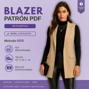 Blazer Femenino sin Manga - 6185