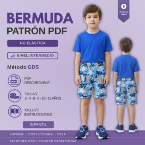 Bermuda Deportiva para Niños