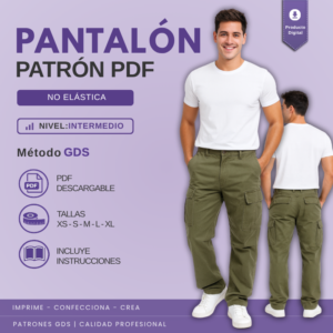 Pantalón estilo cargo - 4209