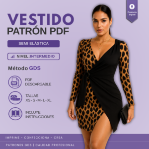 Patrón de vestido - 3135