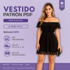 Patrón de vestido - 3011