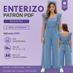 Enterizo para mujer - 4066