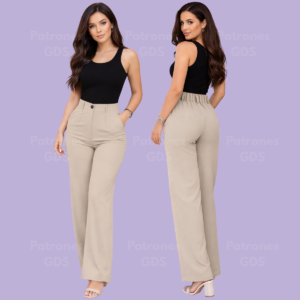 Patrón de Pantalón Para Dama - 4047