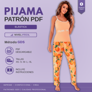 Conjunto de pijama - 8135 - De XS a XL