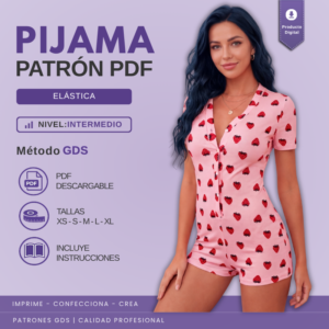 Pijama enterizo - 8057