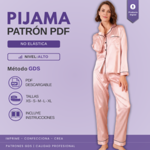 Conjunto Pijama camisera - 8100