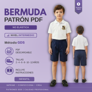 Bermuda Escolar para Niños