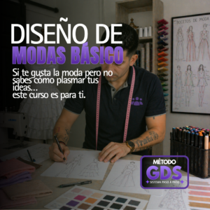 Curso de Diseño de Modas Básico – Crea tus propios diseños desde cero